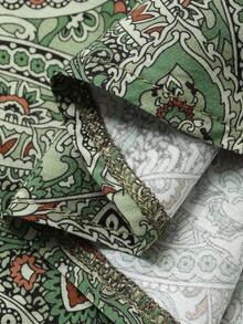 DAZY Tween Girls Printed Nightgown Loungewear - Green - View 3