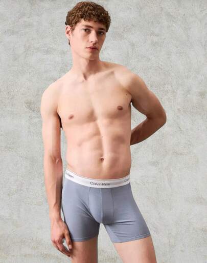  Boxer Calzones 3 Piezas Calvin Klein Brief De Algodon - Original