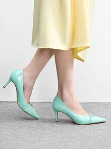 CUCCOO BIZCHIC Women's High Heels - Mint Green - View 3