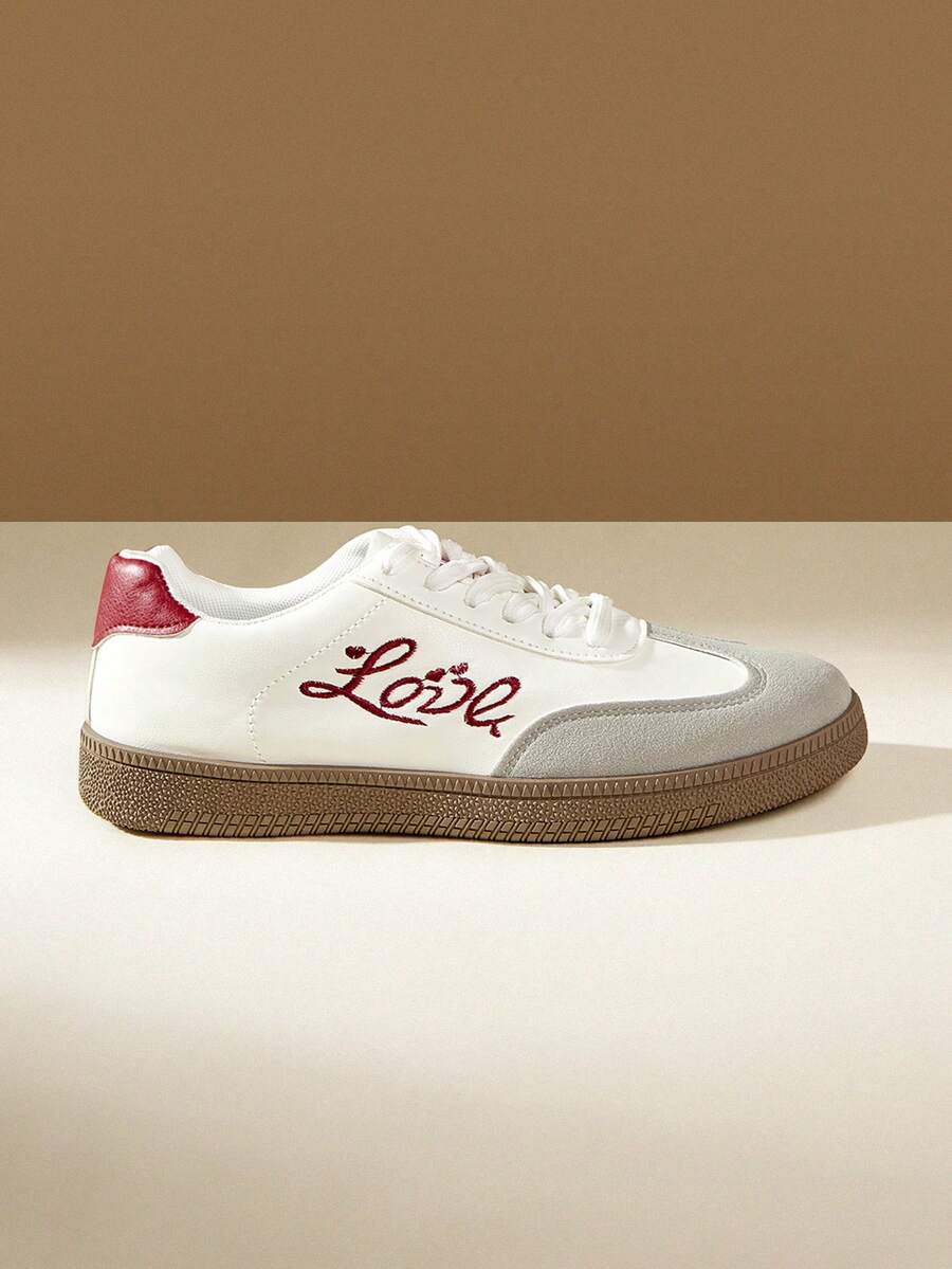 CUCCOO EASI Women's Casual Sneakers - Red - View 1