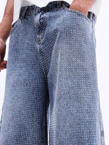 SUMWON Men Denim Shorts - Light Wash - View 6