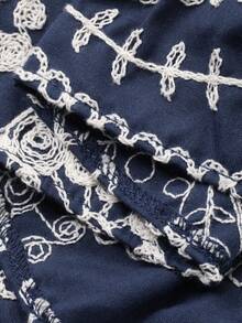 Livesso Women's Solid Color Strapless One-Shoulder Elegant Cropped Summer Top Going Out Tops Women - Blue - View 6