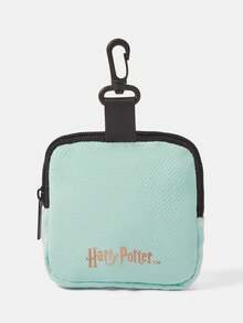 HARRY POTTER X SHEIN Ví đựng tiền xu, túi đựng đa năng, túi sưu tập và sắp xếp tiền xu, phù hợp cho cả nam và nữ. - Màu xanh Bạc hà - Xem 4