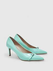 CUCCOO BIZCHIC Women's High Heels - Mint Green - View 7