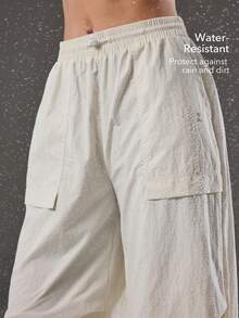 OutZeal 女士运动裤 徒步骑行 防水轻便降落伞裤 - 灰色 - 查看 3