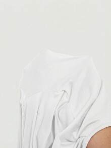 SHEIN MOD 4件套女士褶皱休闲方领长袖T恤套装，保暖衣物，秋季，外出上衣，假日，新年 - 彩色 - 查看 13