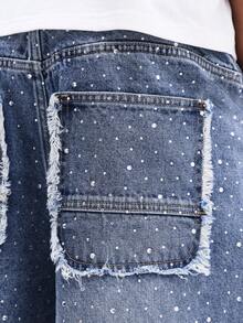 SUMWON Men Denim Shorts - Light Wash - View 7