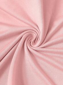 Manfinity RSRT 男士经典椰树图案圆领短袖T恤，夏季度假风短袖上衣 - 粉色 - 查看 5