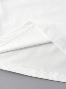 EMERY ROSE Áo thun Let The Shenanigans Begin Bling, Áo thun đính đá ngày lễ Thánh Patrick, Áo thun đính đá ngày lễ Thánh Patrick, Áo thun đính đá ngày lễ Thánh Patrick, Áo thun nữ cỡ lớn - trắng - Xem 5