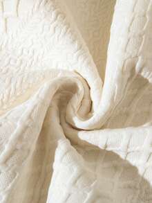 SHEIN 男童圆领休闲百搭日常短袖T恤 - 杏色 - 查看 8