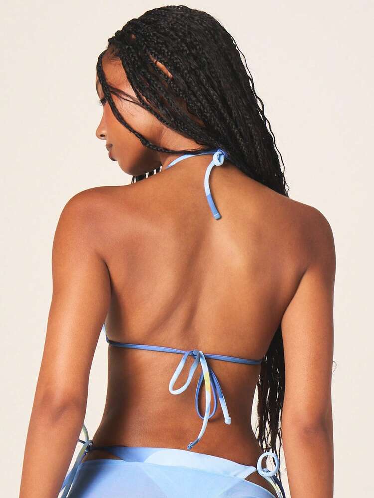 MISSGUIDED Farbverlauf Wickel-Sarong Strandüberwurf für Bademode, Pool, Urlaub