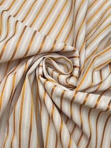 SHEIN LUNE 女士休闲彩色条纹打结吊带无袖连衣裙 - 彩色 - 查看 8