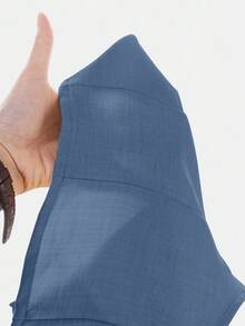 SHEIN Frenchy Đầm hai dây phối màu tương phản dáng lửng dành cho nữ - Xám Xanh - Xem 11