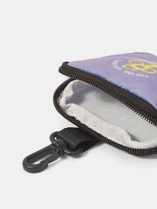 HARRY POTTER X SHEIN Coin Purse With Safety Buckle And Zipper Pocket, Multi-Functional Storage Bag, Coin Collection And Organization Pouch, Suitable For Both Men And Women - Lilac Purple - View 5