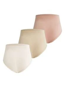 3件套无缝熊猫印花孕妇内裤 - 彩色 - 查看 2