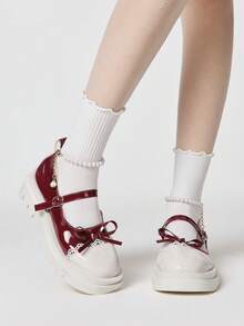 Red and white color matching