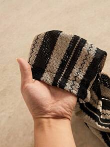 HIMLAND Quần dài nam kẻ sọc, cạp chun, kiểu dáng rộng rãi, đa năng, thích hợp mặc hàng ngày. - Nhiều màu - Xem 10