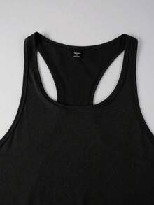 Manfinity Homme Men's Simple Solid Color Casual Tank Top For Summer Tank Tops Sleeveless Tops - Multicolor - View 5