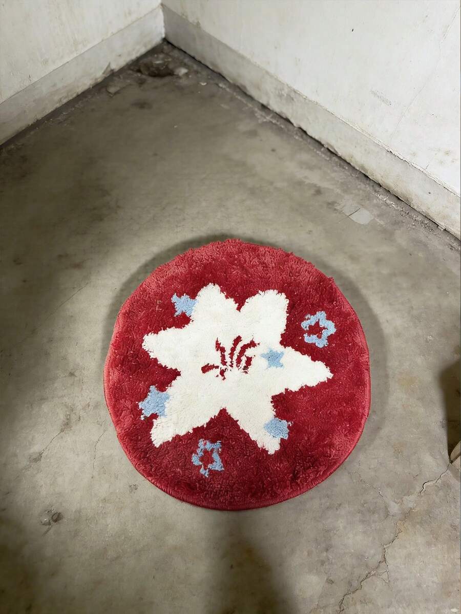 Joivida 奢华花卉图案坐垫 - 多功能加厚防滑垫，优雅实用，家居/办公礼品 - 彩色 - 查看 1