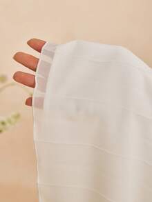 Girls' White Chiffon Dress, New Summer Long Dress, Outdoor Photography Outfit - White - View 8