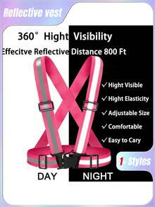 1 pieza Ropa de tráfico de veto para caminar por la noche - Multicolor - Ver 10