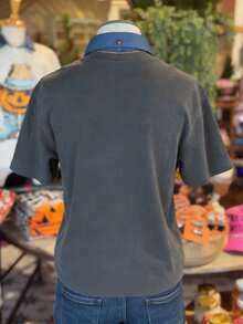 DrmWander Women's T-Shirt, Casual Street Style Graphic Short Sleeve T-Shirt, Cute Summer Top - Dark Grey - View 2