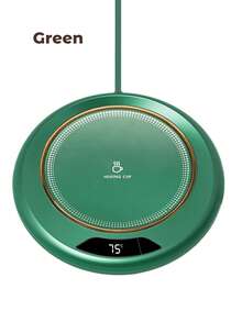 Teckwe Calentador de taza inteligente USB con 3 niveles de temperatura constante, almohadilla de calor eléctrica ajustable para velas, té, leche, bebidas, mesa, comedor y bar como regalo de inauguración de casa - Multicolor - Ver 8