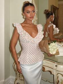 Glamine Elegant And Versatile A-Line Long Skirt For Women, Satin Printed  Skirt, Summer Clothing, Slimming And Stylish  Skirt - White - View 4