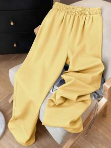 Resyla 新款Y2K俏皮可爱粉彩花卉女式运动裤 - 彩色 - 查看 2