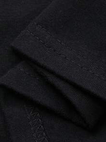 Áo tank top in họa tiết thời trang cho bé trai tuổi teen, mùa hè. - màu đen - Xem 9