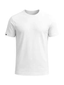 Classic Essential Men's T-Shirt White - trắng - Xem 1