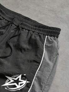 Sport MetroGents Men's Casual Sports Drawstring Contrast Color Jogger Pants - Multicolor - View 4