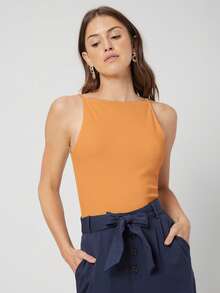 MOTF PREMIUM SLIM FIT CAIM TOP - Yellow - View 3