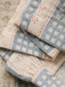 DAZY Tween Girls Printed Short Sleeve Top And Pants Pajama Set - Multicolor - View 8