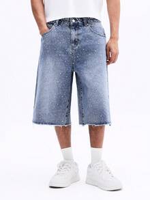 SUMWON Men Denim Shorts - Light Wash - View 4