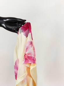 Amplova Áo tank top nữ đi nghỉ mát in hoa, dây đeo đính hạt mới năm 2026 - Nhiều màu - Xem 9