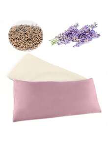 1PC Lavender Scented Weighted Eye Mask For Microwave Heating Yoga Relaxation Sleep Warm Cold Compress Soothing Aromatherapy Self Care - Multicolor - View 8