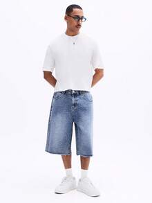 SUMWON Men Denim Shorts - Light Wash - View 3