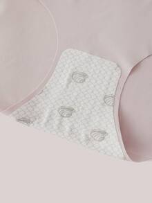 3件套女士无缝透气丝滑内裤 - 彩色 - 查看 10