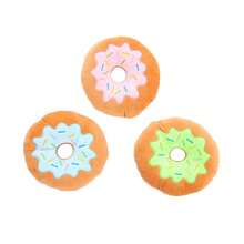 PETSIN Creative Donut Plush Dog Toy With BB Sounds, Interactive Play For Dogs - Multicolor - View 6