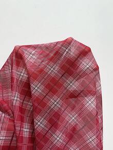 Franclia 女士夏季度假格子连衣裙，宽松下摆，波西米亚风连衣裙，网纱印花连衣裙，红色格子印花连衣裙，吊带长裙，情人节连衣裙，音乐节连衣裙，适合春夏通勤、日常穿着、冬季穿着、派对、海滩、约会、毕业典礼、商务办公、都市教师制服、圣诞新年服装、休闲连衣裙，红色格子连衣裙，红白格子连衣裙，女士野餐连衣裙，方格连衣裙，红色方格连衣裙，沙滩连衣裙，吊带连衣裙，红色吊带连衣裙，女士连衣裙，优雅经典女士夏季连衣裙，女士野餐连衣裙，女士休闲连衣裙，格子连衣裙 - 紅色 - 查看 4