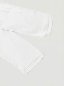 SHEIN MOD 4件套女士褶皱休闲方领长袖T恤套装，保暖衣物，秋季女装，外出上衣，假日女装，新年装，棕色上衣 - 彩色 - 查看 4