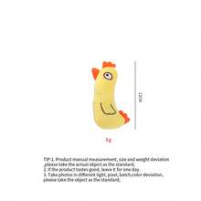 PETSIN Dinosaur, Chicken And Animal-Shaped Cat Toys, Soft And Plush, Can Interact With Cats. - Multicolor - View 10