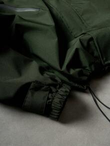 PAVTROS Men's Casual Black Jacket Men Techwear Rain Jacket Y2k Style Jacket Men Windbreaker Jacket Techwear Jacket,Windbreaker/Outdoor Windbreaker, Parka,Baggy,Winter Jacket,Streetwear Green Jacket - Army Green - View 7