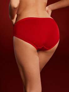 Women Briefs - Red - View 2