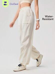 OutZeal 女士运动裤 徒步骑行 防水轻便降落伞裤 - 灰色 - 查看 11