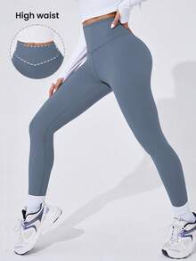 Easithlete Quần legging cạp cao không đường may ôm sát dành cho nữ - Mềm mại như mây, thoáng khí, co giãn 4 chiều, nhanh khô, thích hợp cho chạy bộ, đạp xe, yoga, pickleball, tập thể dục và mặc thường ngày. - Nhiều màu - Xem 6