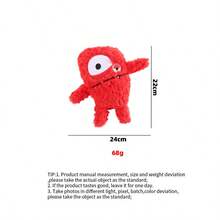 PETSIN Monster Plush Dog Toy With BB Sounds, Interactive Play For Dogs - Multicolor - View 14