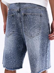 SUMWON Men Denim Shorts - Light Wash - View 6