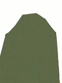 Maweii Women's Short Sleeve T-Shirt With Leopard Print Hat Character Print, Round Neck Casual Summer Tee, Fashionable Commute Vacation Daily Versatile Top - Olive Green - View 5